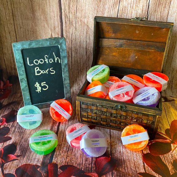 Creamsicle - loofah bar - cocoa merlot - Picture 2 of 2